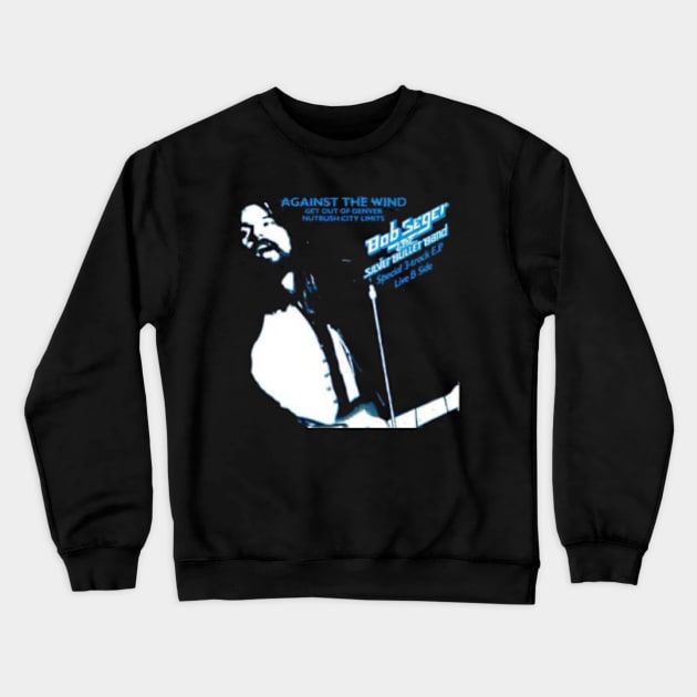 againtst the wind Crewneck Sweatshirt by Kiho Jise